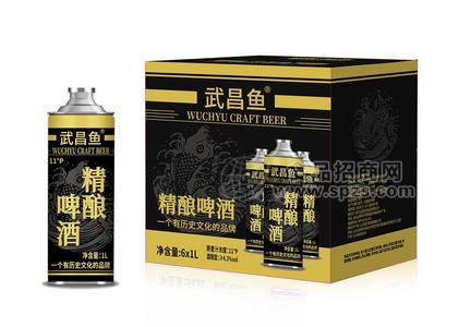 武昌鱼精酿啤酒1L