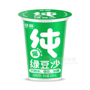 非赢绿豆沙风味饮料招商杯装早餐饮料校园渠道336ml