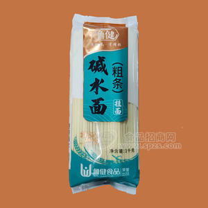 魯健堿水面（粗條）掛面袋裝招商1kg