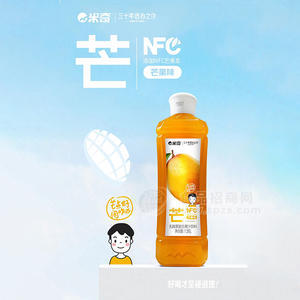 米奇芒芒果味乳酸菌复合果汁饮料招商1.56L