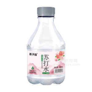 荔子園玫瑰花味蘇打水飲料瓶裝招商360ml