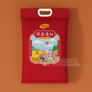 情系农情真意切原稻香米东北大米招商5kg