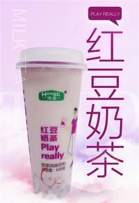 鸿滋红豆奶茶风味饮料