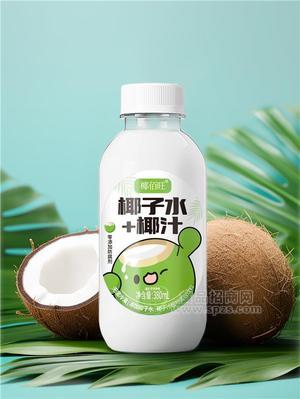 椰佰旺椰子水加椰汁380ml 椰子汁植物蛋白飲料