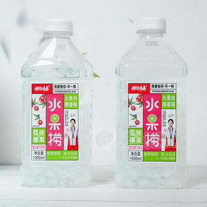 擁抱青春荔枝椰果復(fù)合果汁飲料瓶裝招商1000ml