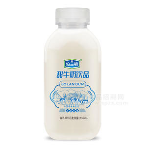 伯蘭頓甜牛奶飲品含乳飲料招商450ml