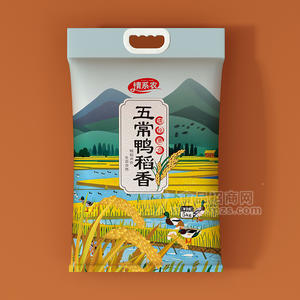 情系農(nóng)情投意合五常鴨稻香東北大米招商5kg/袋