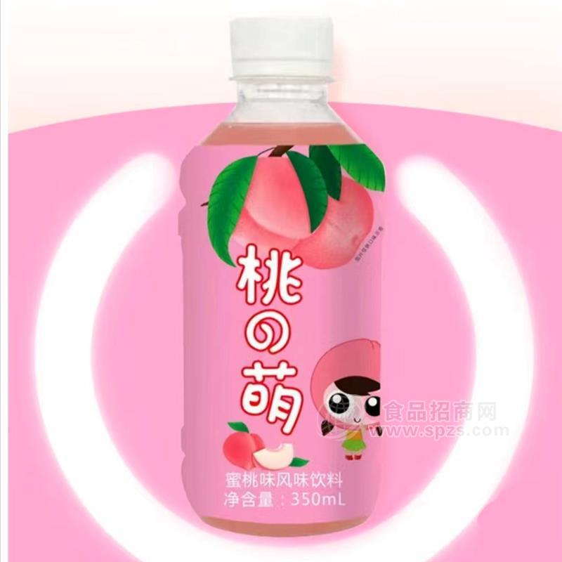 歡臣蜜桃味風味飲料350ml