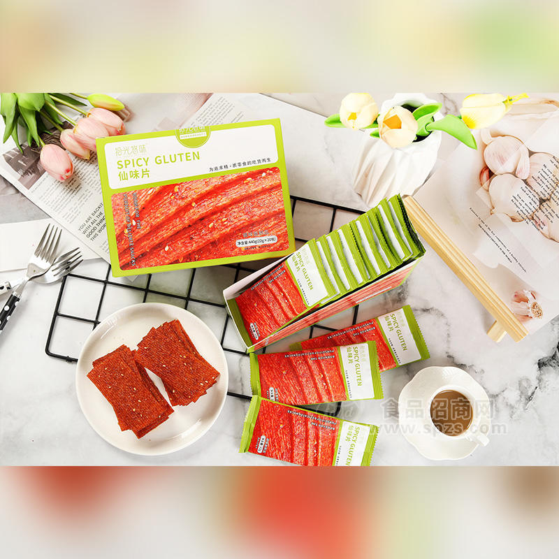 拾光悠味仙味片调味面制品辣条招商20包装
