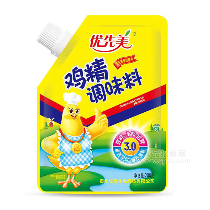 优先美鸡精调味料 200g
