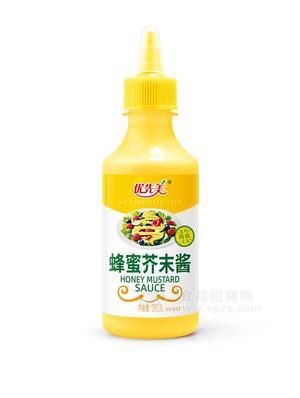 优先美蜂蜜芥末酱调味品招商280g