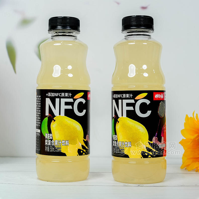 拥抱青春莱阳梨nfc梨复合果汁饮料瓶装招商550ml