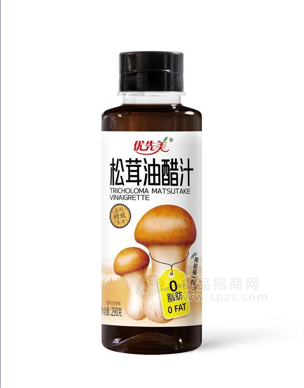 优先美松茸油醋汁调味品招商290g