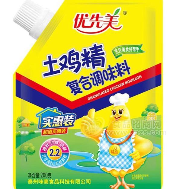 优先美土鸡精复合调味料 实惠装200g