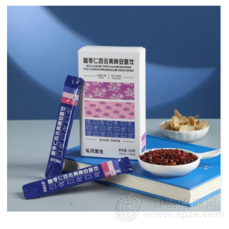 酸枣仁百合黄金安氨饮
