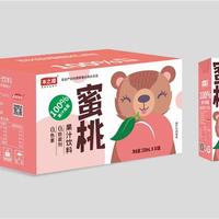 丰之源利乐砖盒装蜜桃果汁饮料250ml×10盒餐饮自助餐厅