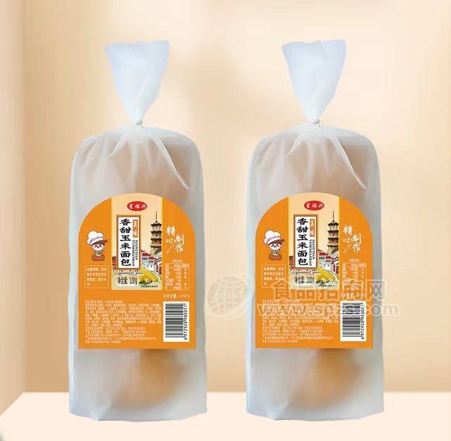 星福兴香甜玉米面包烘焙食品100g