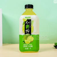 拥抱青春小青柠果味饮料瓶装招商1L