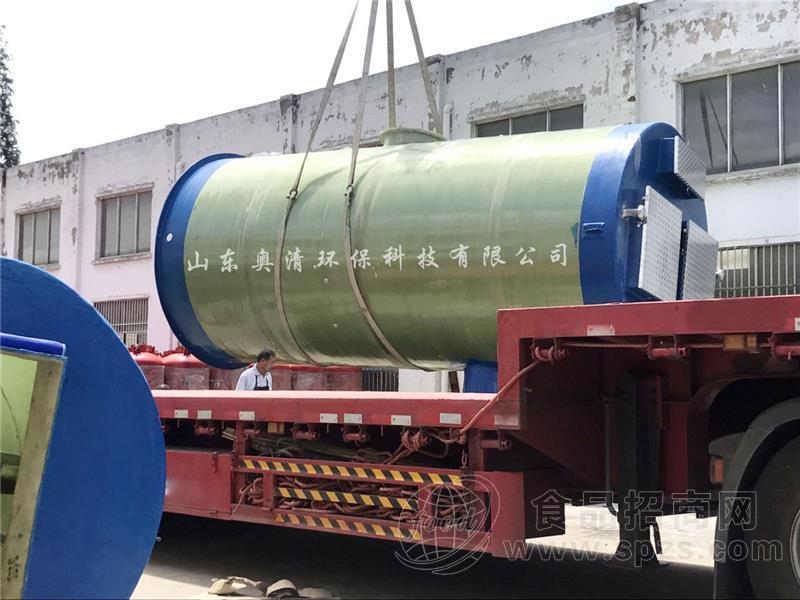 一体化提升预制泵站的工艺流程