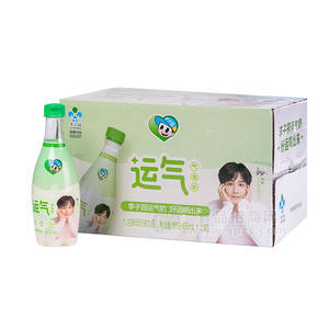 李子园运气奶气泡酵母奶味饮品青提茉莉味瓶装招商320ml