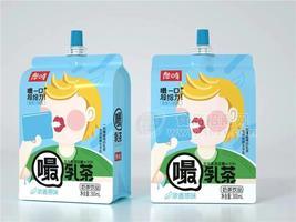 岸时生牛乳嘬乳茶浓香原味奶茶饮品300ml