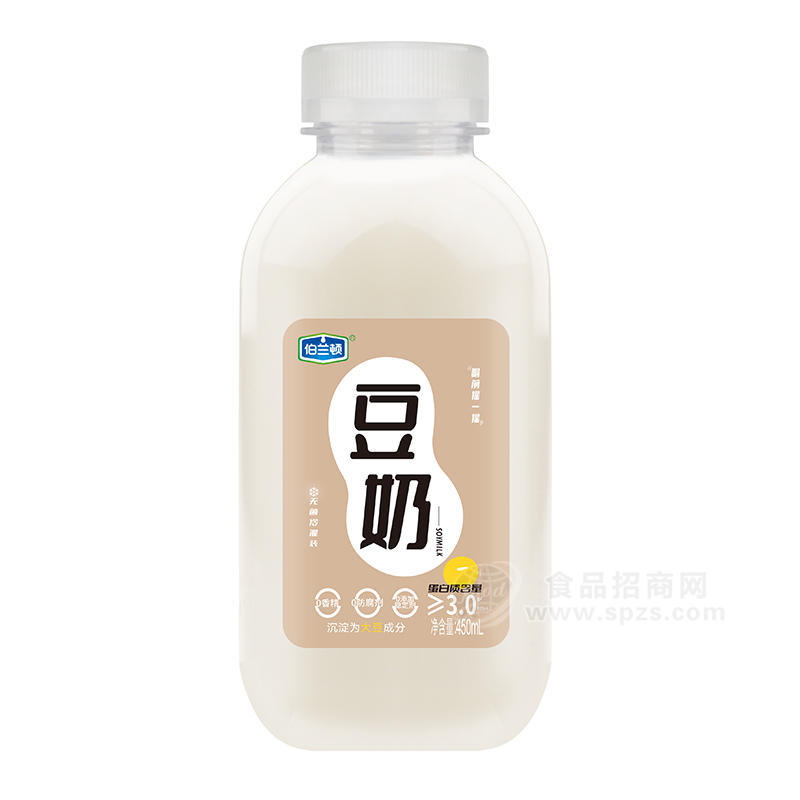 伯蘭頓豆奶復合蛋白飲料招商450ml