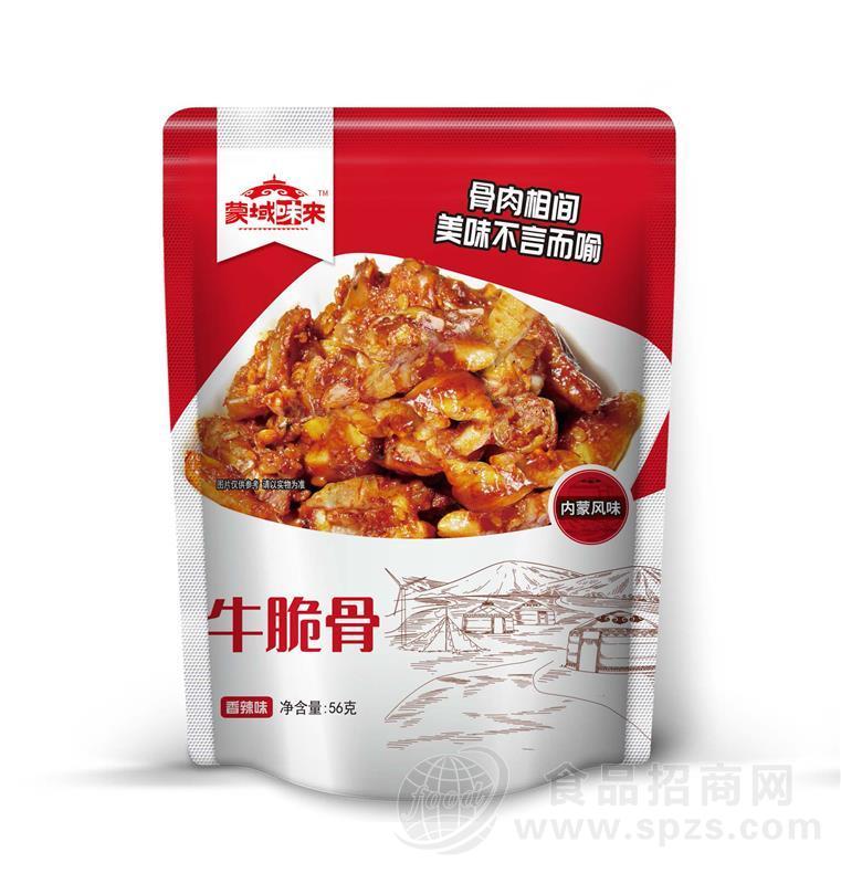 蒙域味来内蒙古牛脆骨 56 克（香辣味）