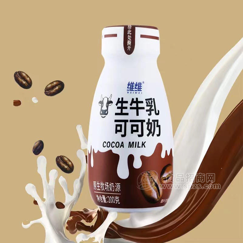 維維生牛乳可可奶乳飲料招商200g