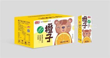 豐之源橙汁蘋(píng)果汁芒果汁100%果汁含量250ml復(fù)合果汁飲料