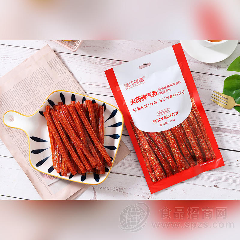辣可曦曦 彩包系列 新品辣条调味面制品休闲食品招商118g