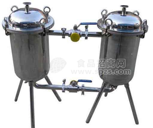 不锈钢双联切换过滤器,双联袋式过滤器厂家