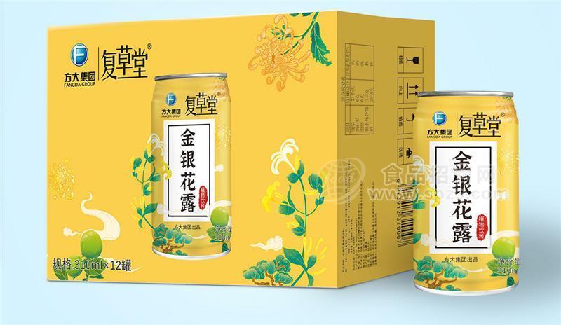 復(fù)草堂金銀花復(fù)合植物飲料310ml