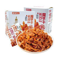 私域社团爆款 一件代发湘辣特工长沙魔芋干休闲食品零食14克