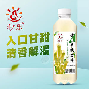 秒乐甘蔗茅根饮料瓶装招商700ml
