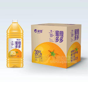 米奇蜜橙多多30%蜜橙复合果汁饮料招商2.38L