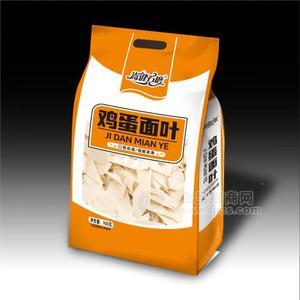 嵩健石磨鸡蛋面叶生干面制品