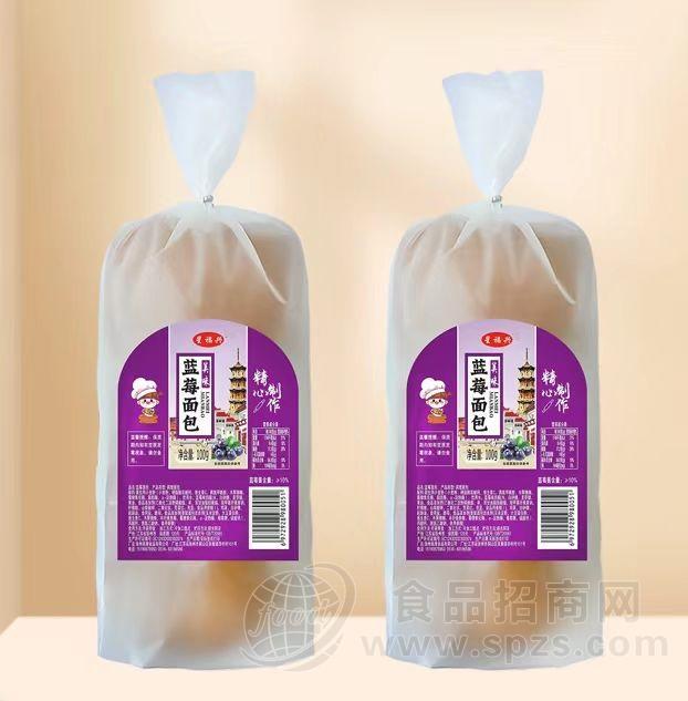 星福兴星福兴蓝莓味面包烘焙食品100g