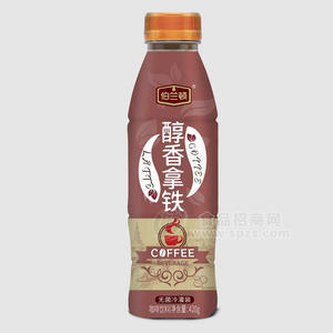 伯蘭頓醇香拿鐵咖啡飲料招商420g