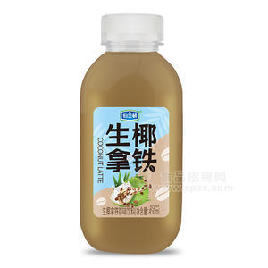 伯蘭頓生椰拿鐵咖啡飲料招商450ml