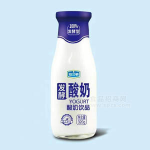 伯蘭頓發(fā)酵酸奶飲品招商320g