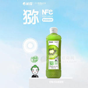 米奇猕野生猕猴桃味乳酸菌复合果汁饮料招商1.56L