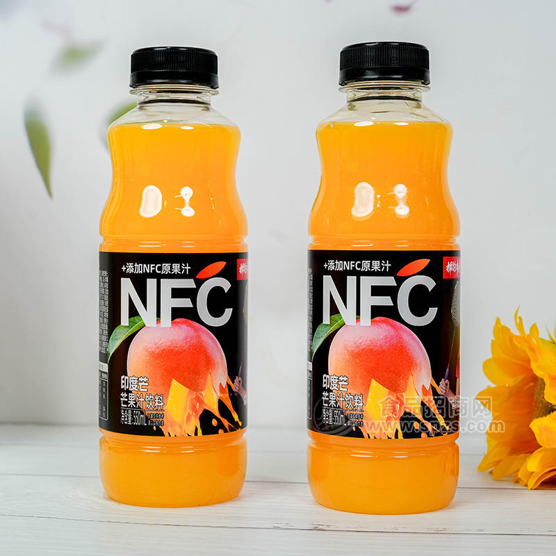 拥抱青春印度芒nfc芒果汁饮料瓶装招商550ml