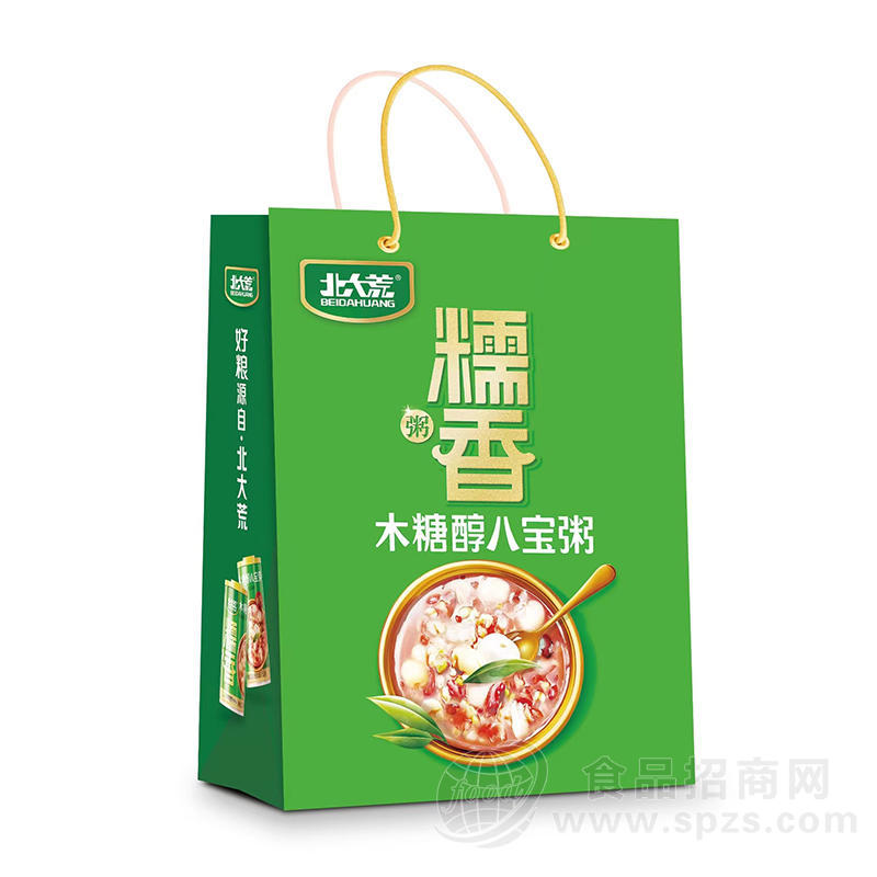 北大荒糯香木糖醇八宝粥方便食品箱装招商