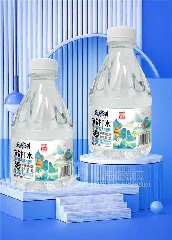 天矿苏打水湖无汽苏打果味饮料原味