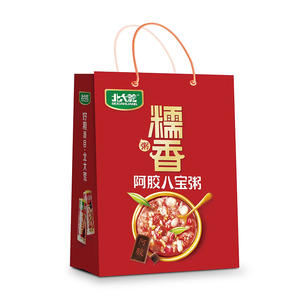 北大荒糯香阿胶八宝粥方便食品袋装招商