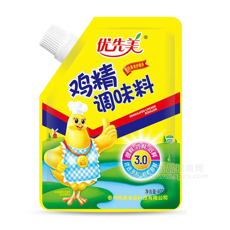优先美鸡精调味料调味品招商400g
