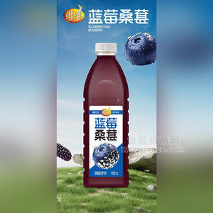 維維藍莓桑葚復合果汁飲料招商1.25L