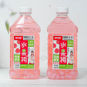 擁抱青春西柚椰果復(fù)合果汁飲料瓶裝招商1000ml