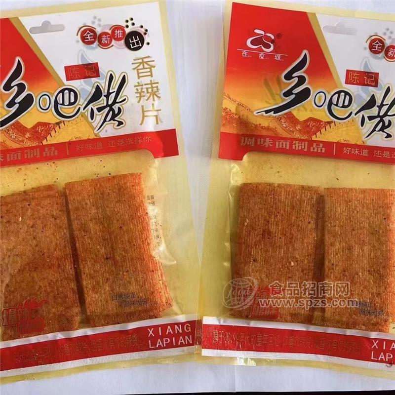 在食域 陈记乡吧佬辣条-香辣片62g