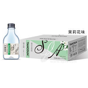 田之初蘇打水飲料茉莉花香味招商350ml×24瓶